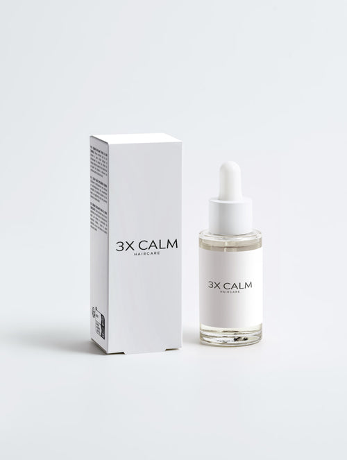 3X CALM Scalp Reset Exfoliating Serum – Weekly Scalp Detox with Lactic Acid & Hyaluronic Acid – Vegan, Gluten-Free